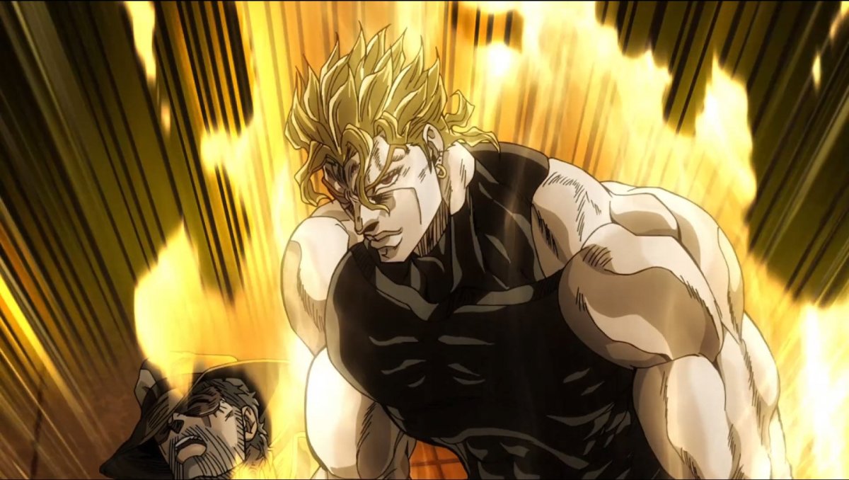 Дио Брандо Джо Джо момент