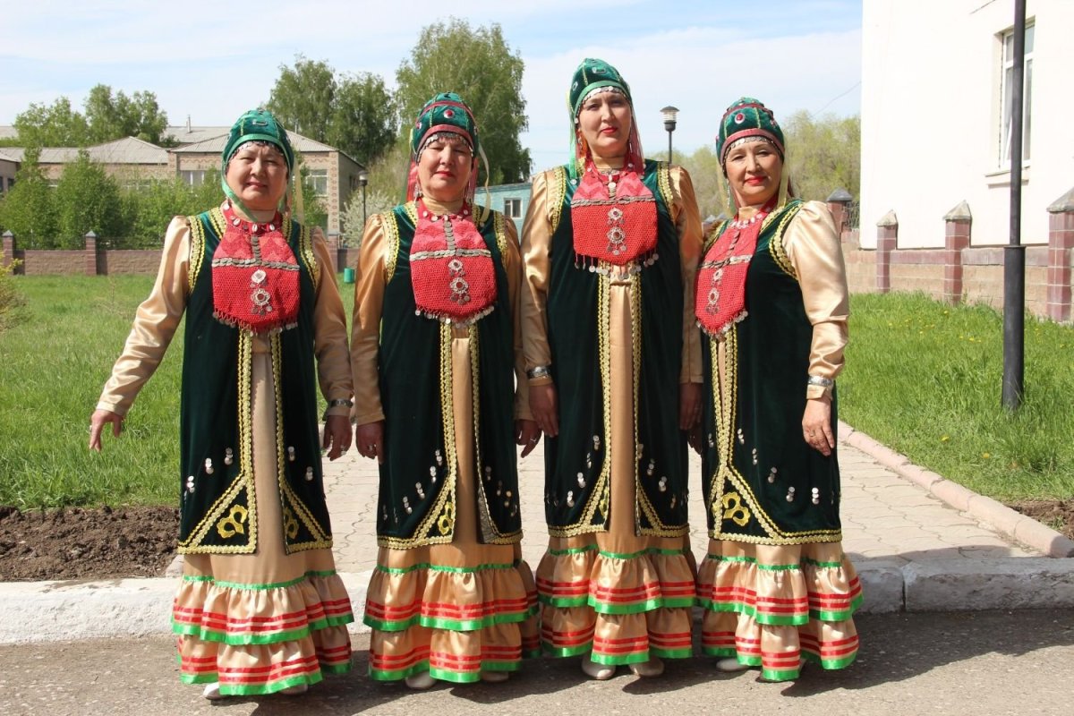 Национальная одежда Башкиров