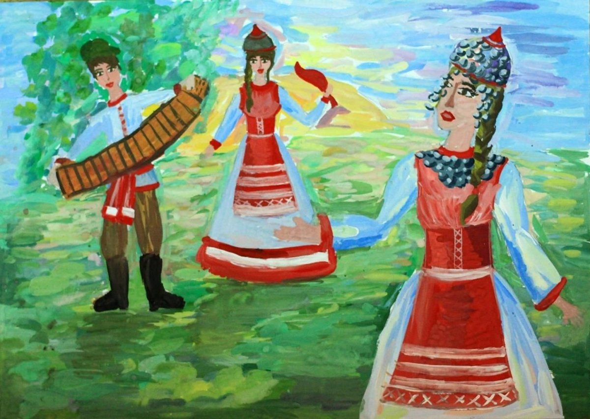 Чувашские народные сказки / художник Ксения Вороничева.