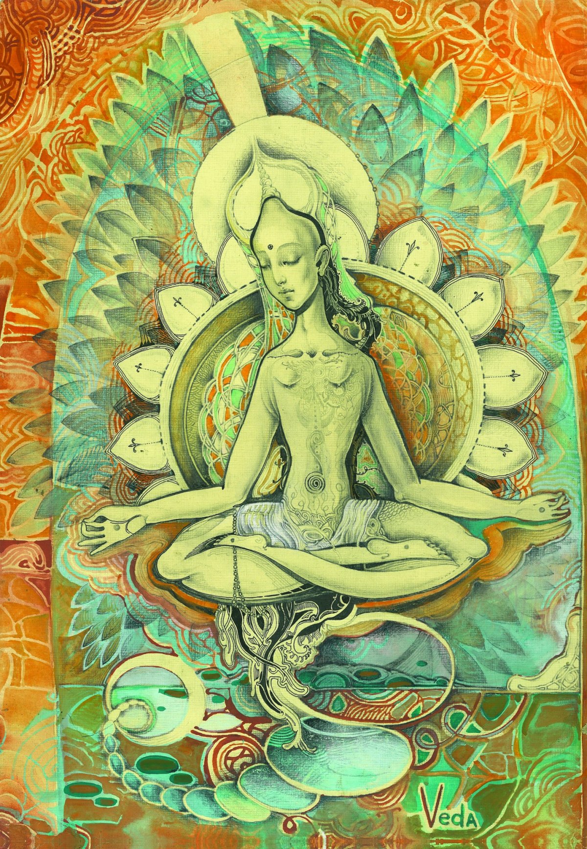 Веды рисунок