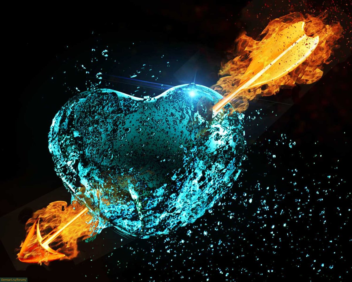 Руки огонь и вода обои