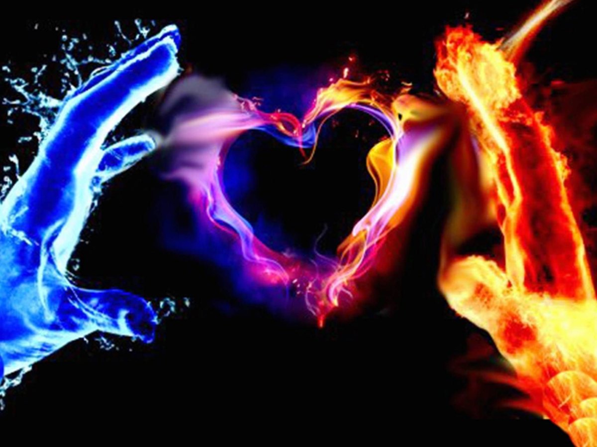 Лед и пламя сердце