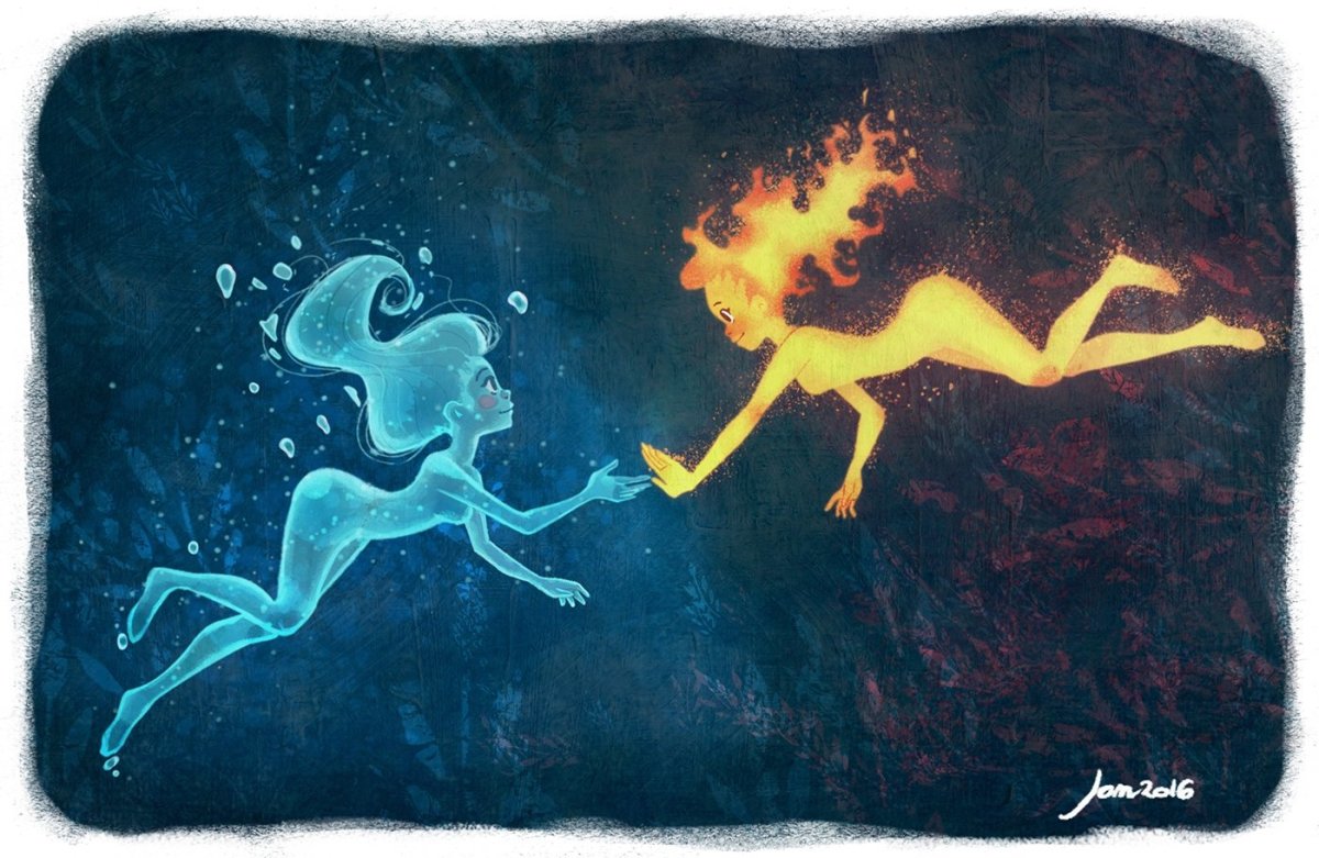 Огненный Инь Янь