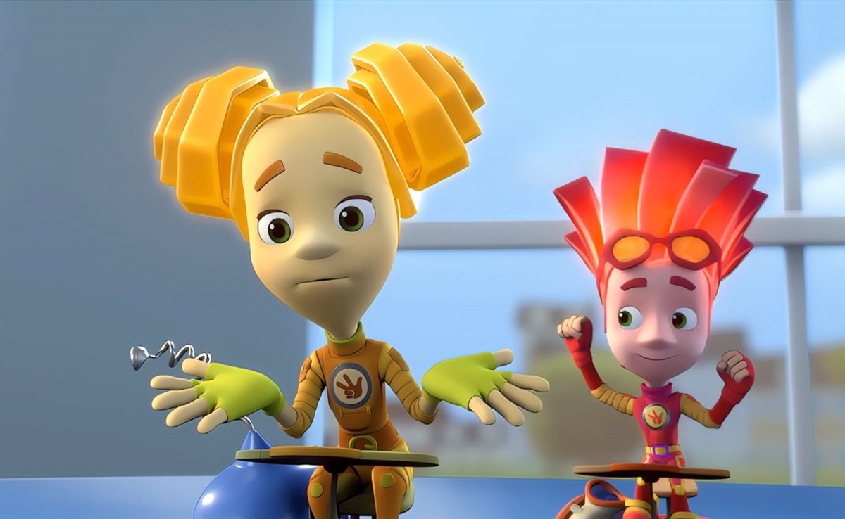 Герои мультика Фиксики Файер