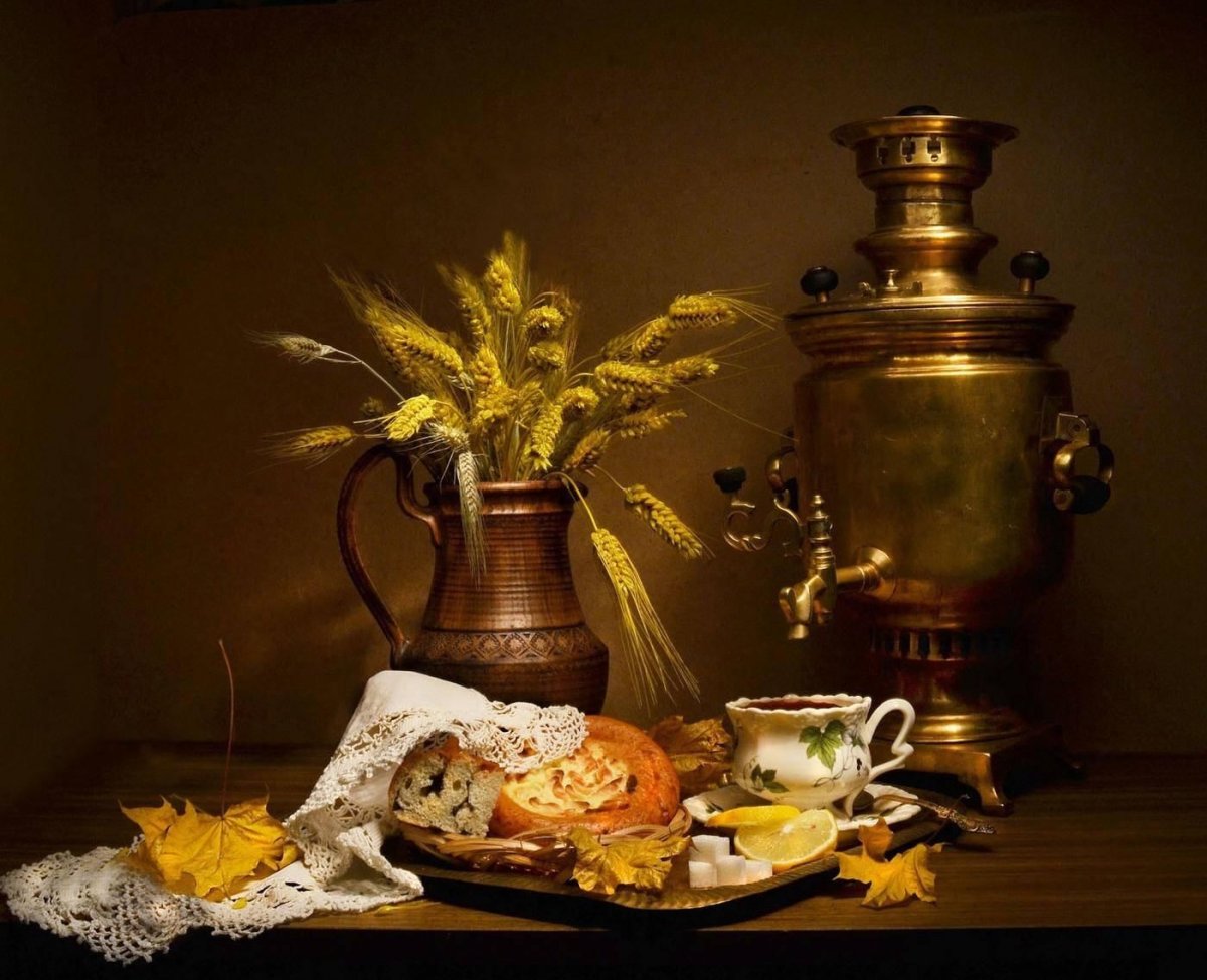 Самовар чай Граф Голицын