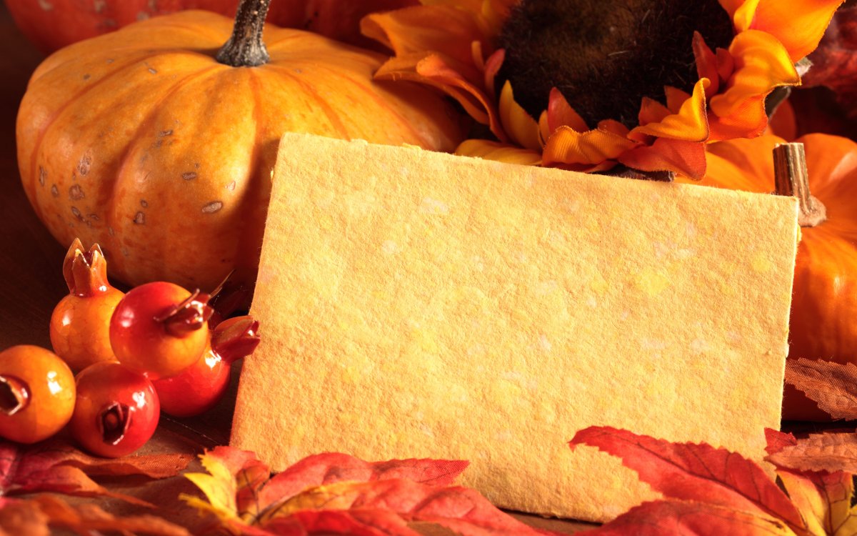 Дары осени с тыквой