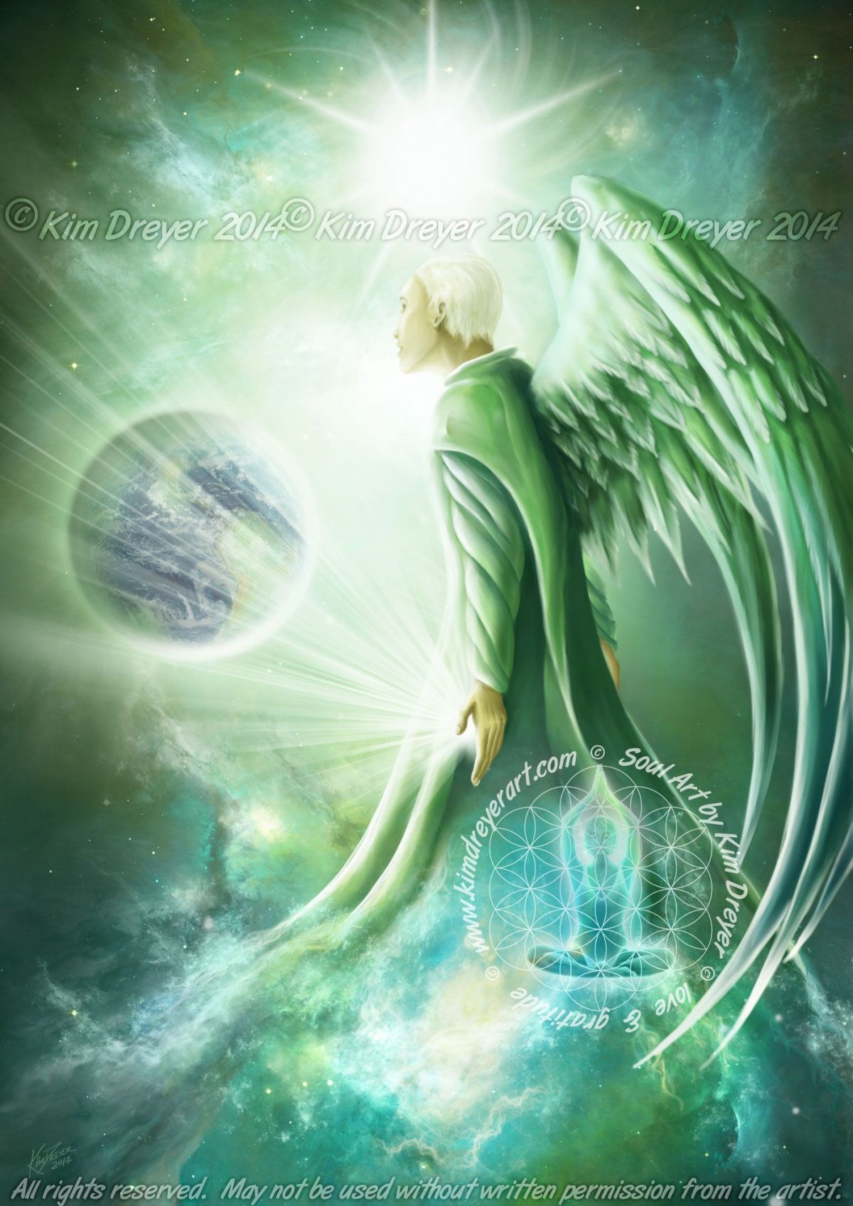 Архангел Рафаил арт