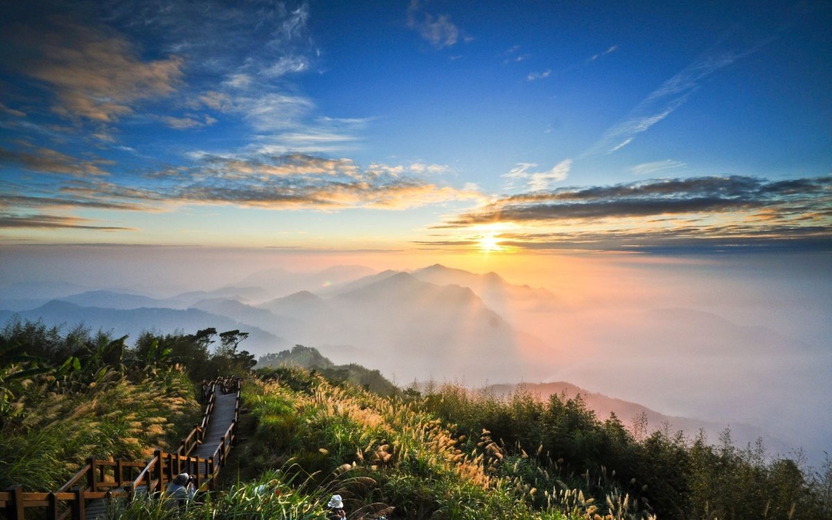 Красивый рассвет