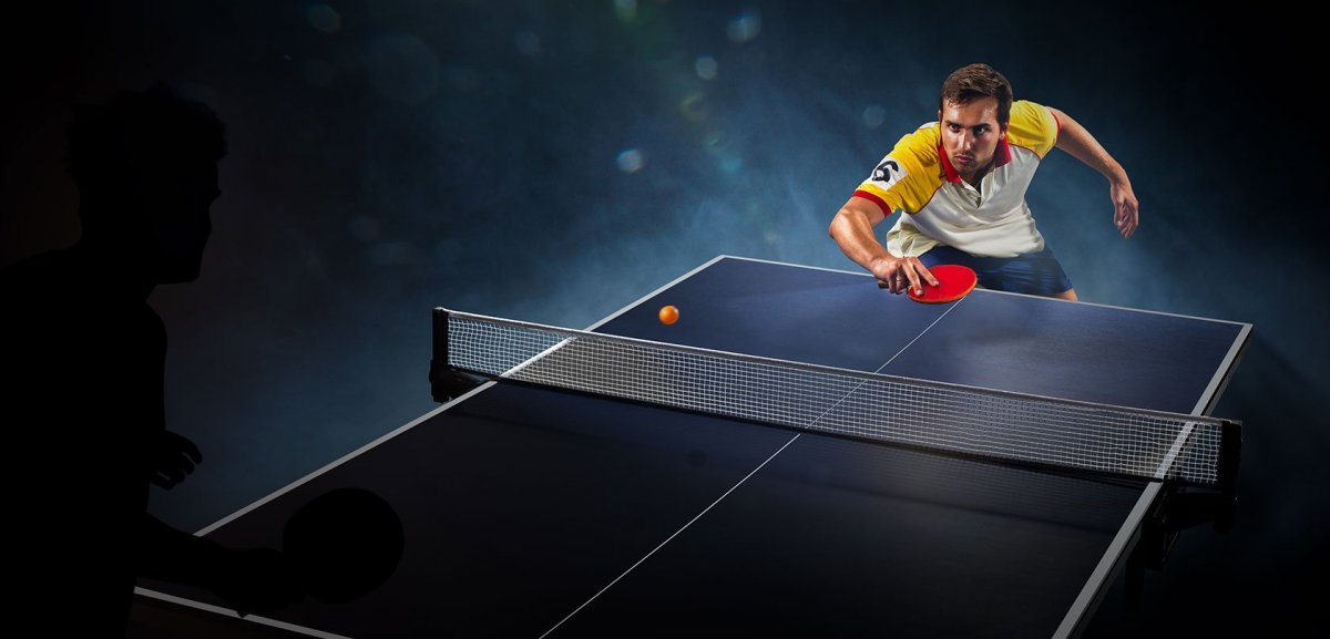 Настольный теннис баннер