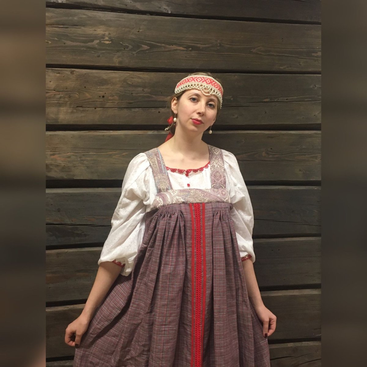 Современный русский сарафан