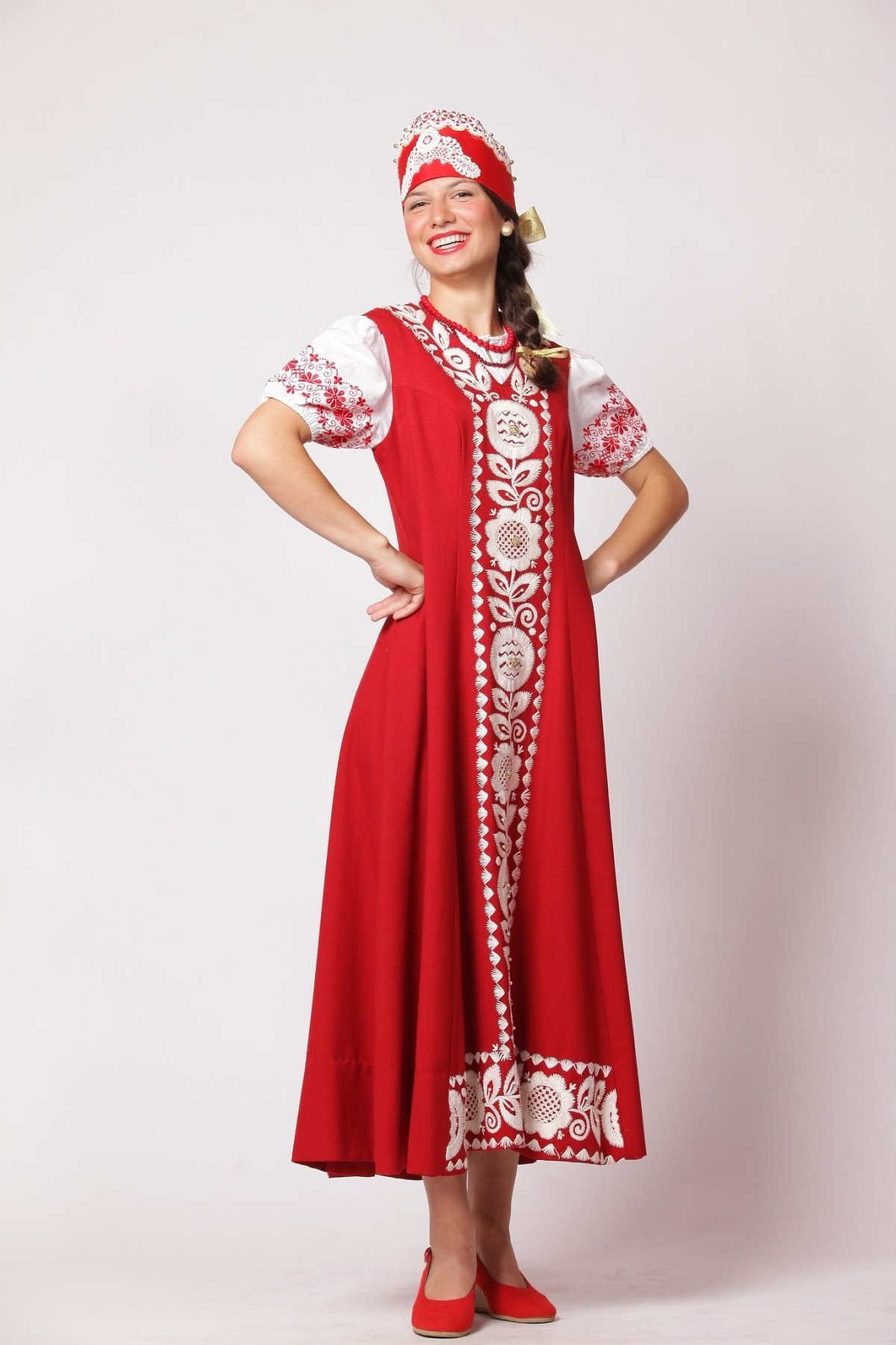 Сарафан русский народный