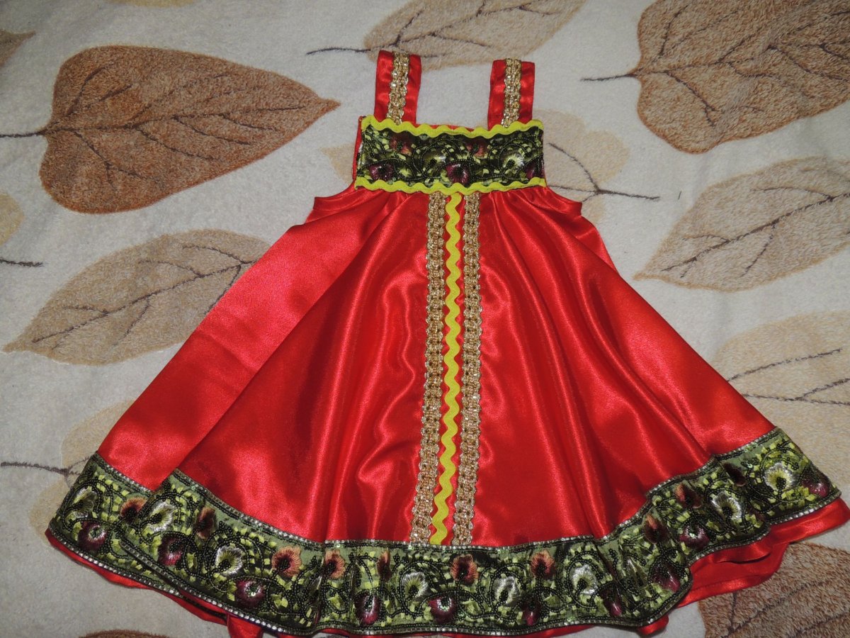 Русский сарафан для девочки