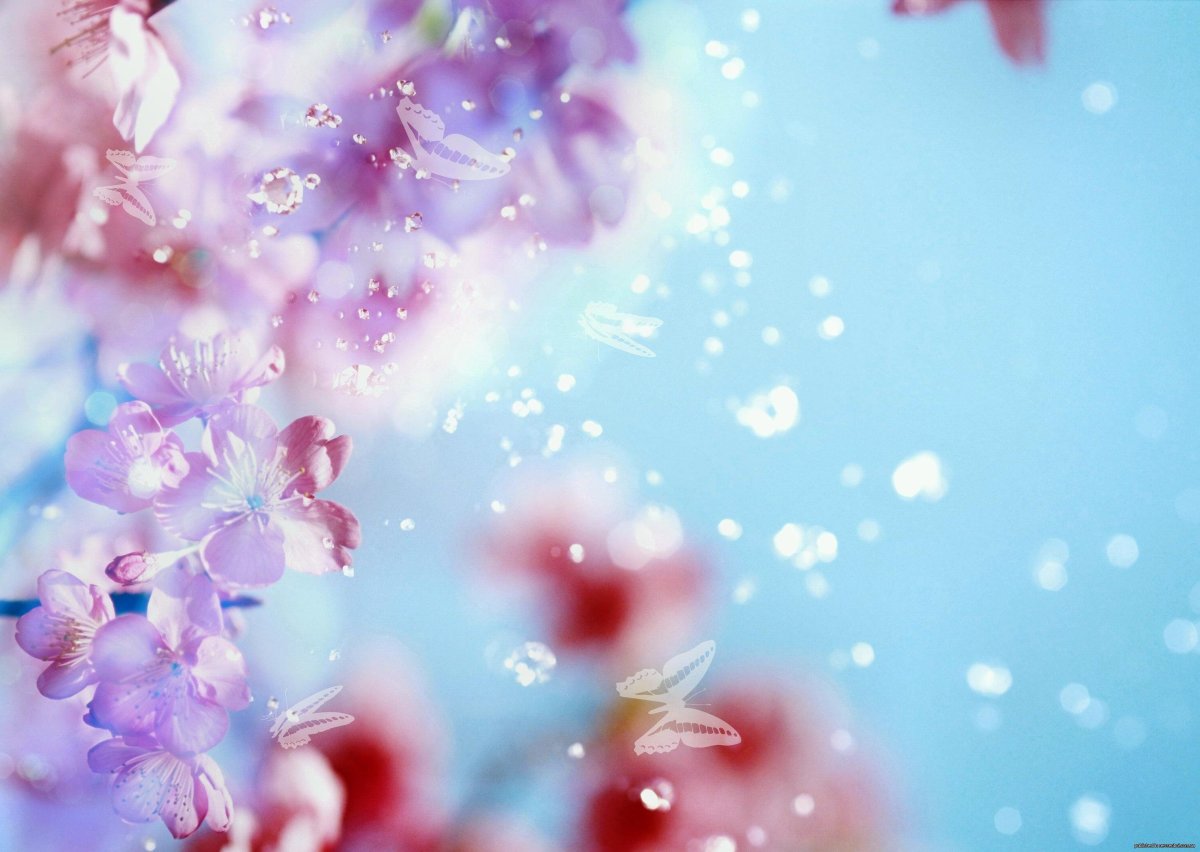 Красивый нежный фон