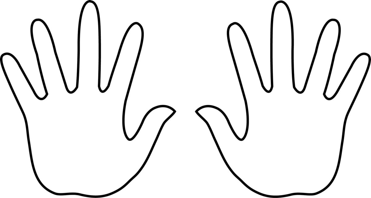 Ладонь контур