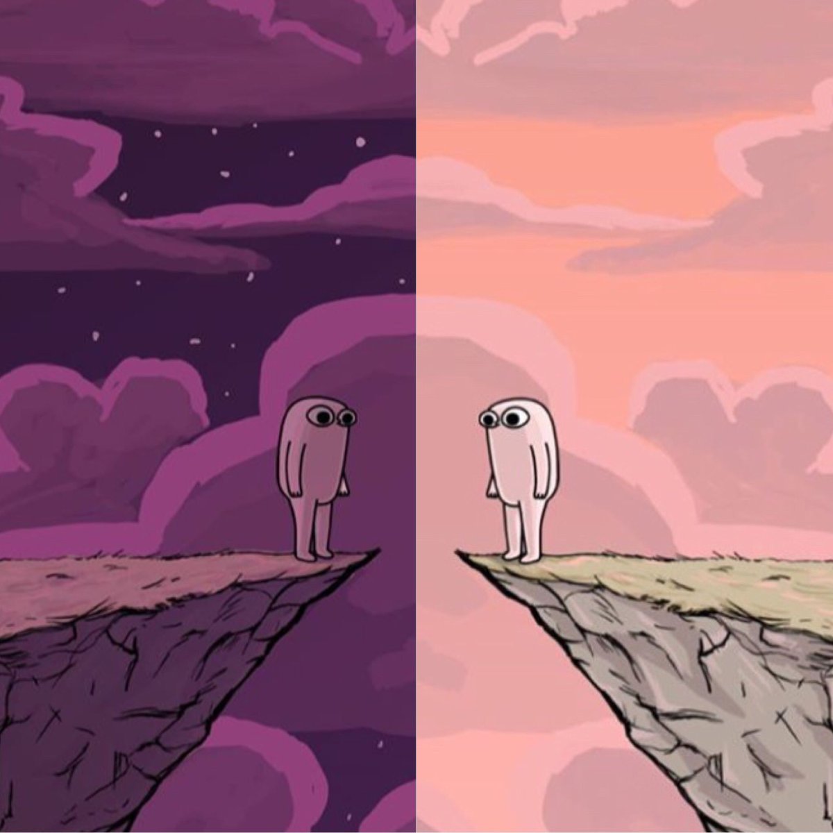 Парные обои смешные