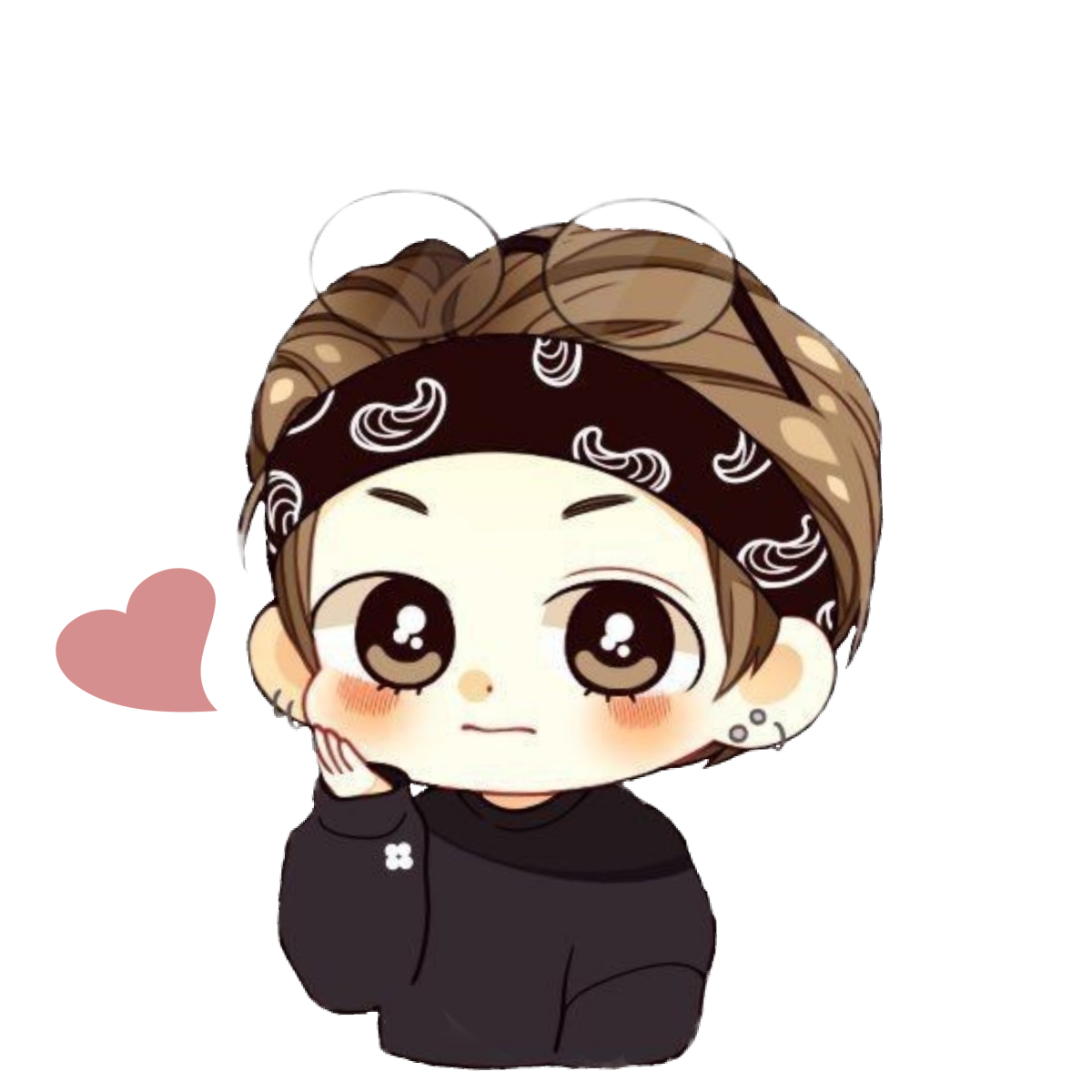 Чиби БТС Тэхен