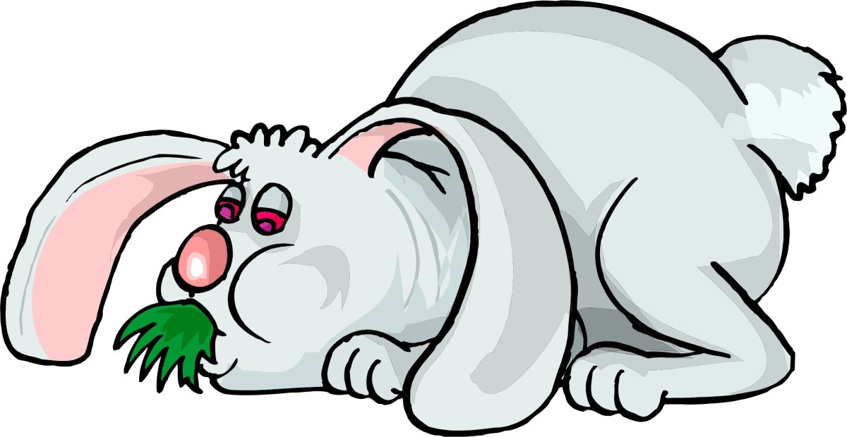 Заяц мультяшный