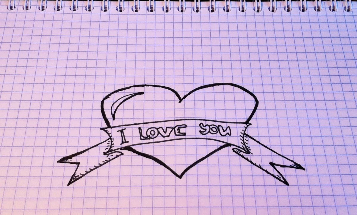 Лёгкие рисунки ручкой