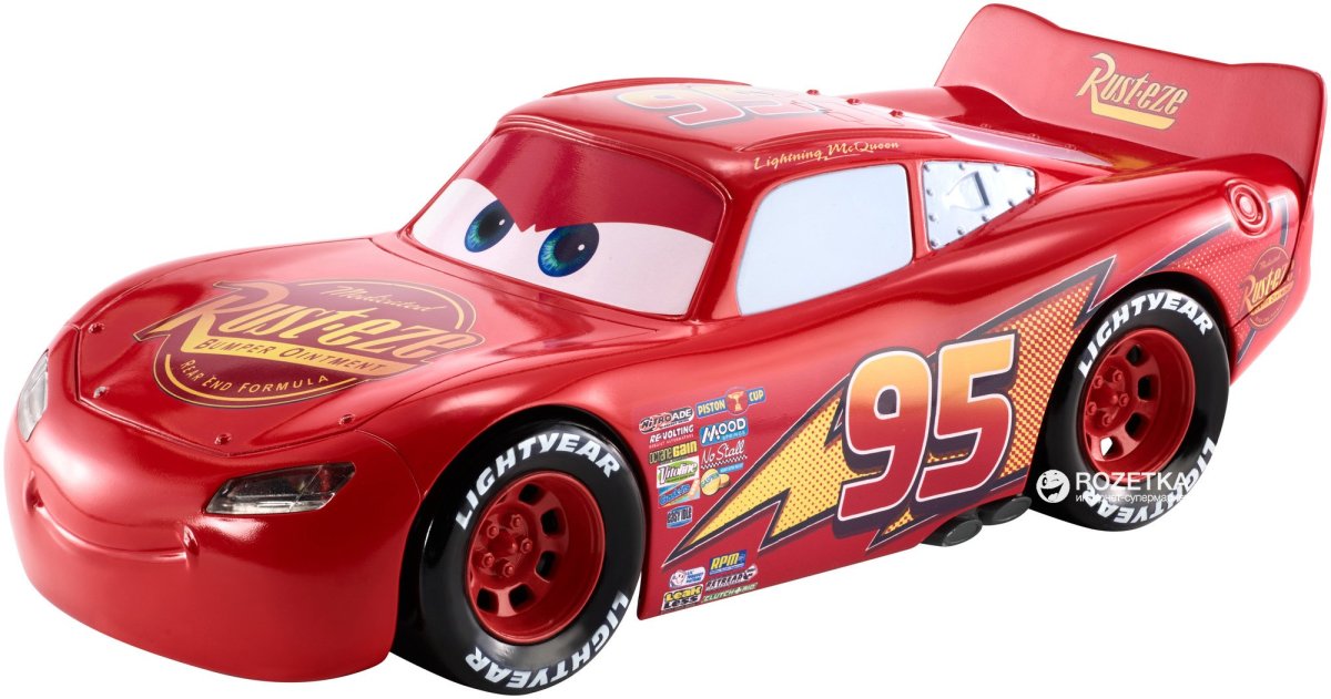 Гоночная машина Mattel Тачки 3 молния Маккуин со светом и звуком (fgn54) 26 см