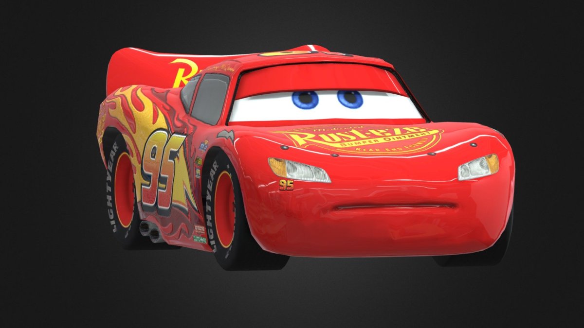 Lightning MCQUEEN 3d model