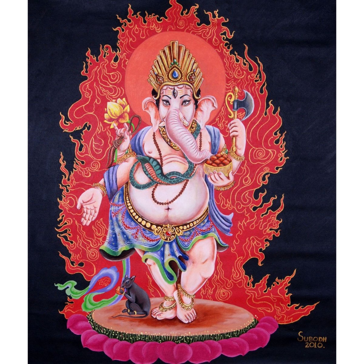 Шива, Ганеша, Будда