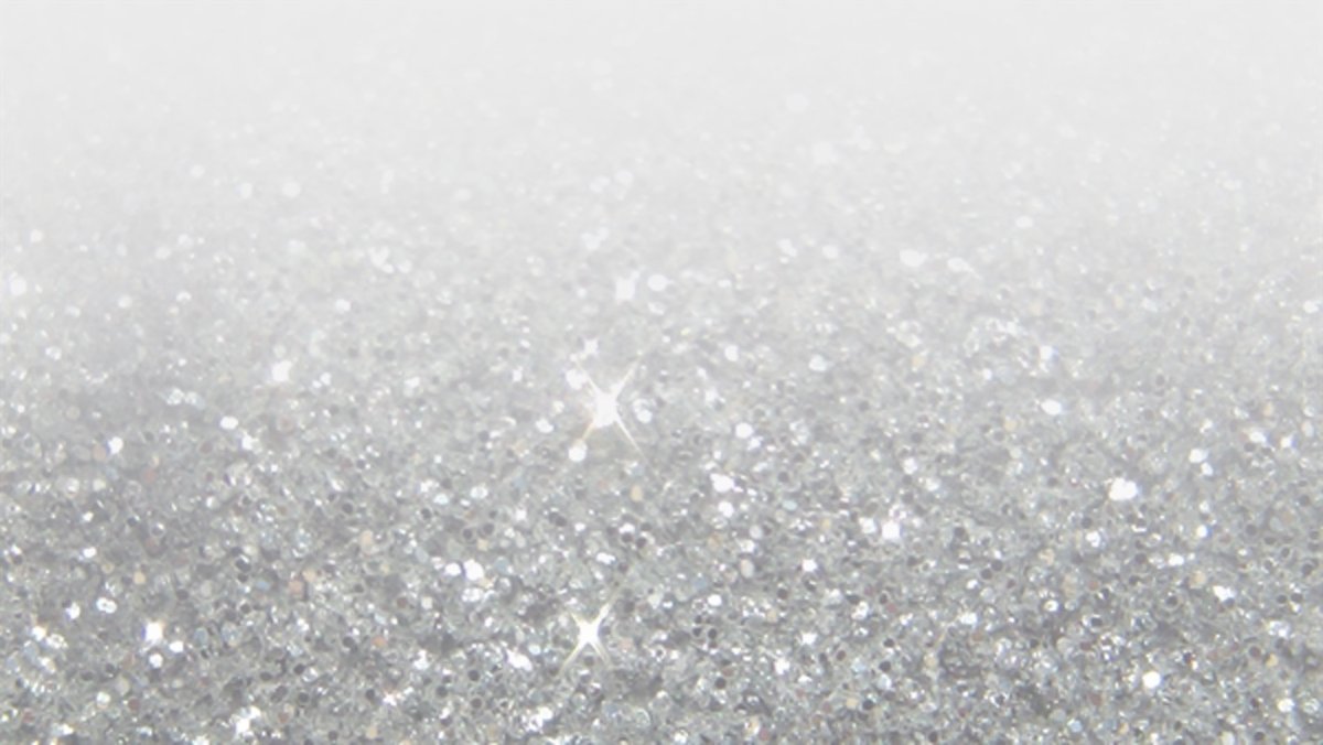 Серебристый глиттер