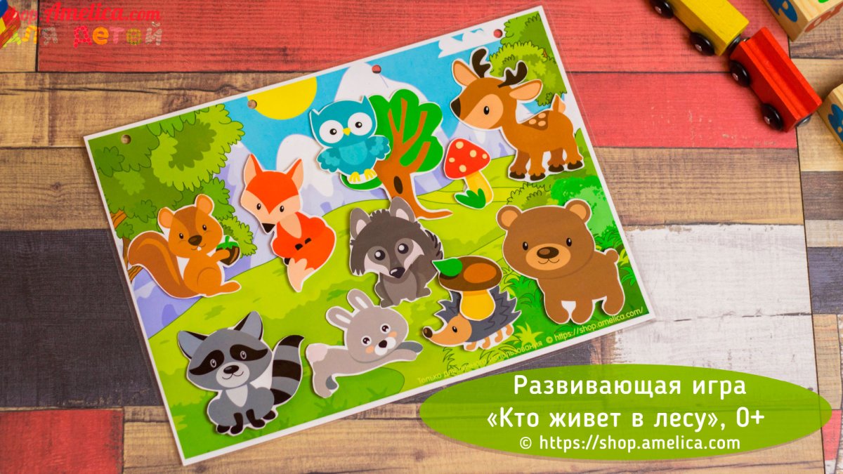 Животные на липучках