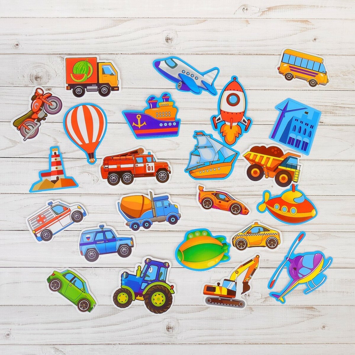 Пластик на липучках "мама и малыш" 10kor Plastic