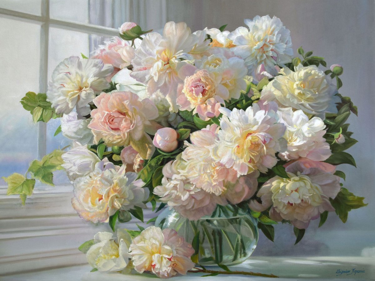 Сергей Алексеев цветы Фотонатюрморты