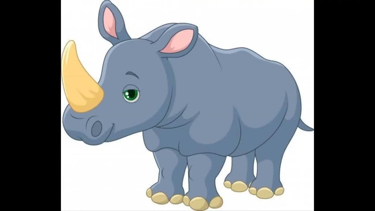 Носорог мультик