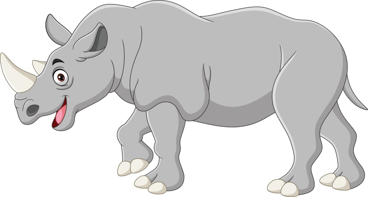 Носорог мультик