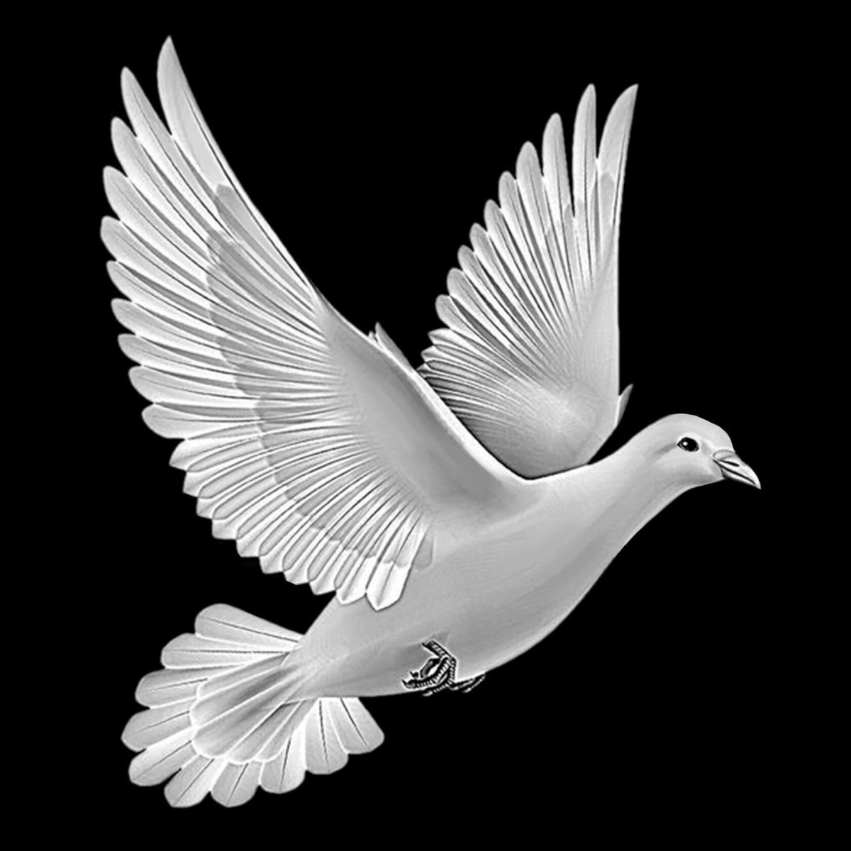 Голуби на памятник