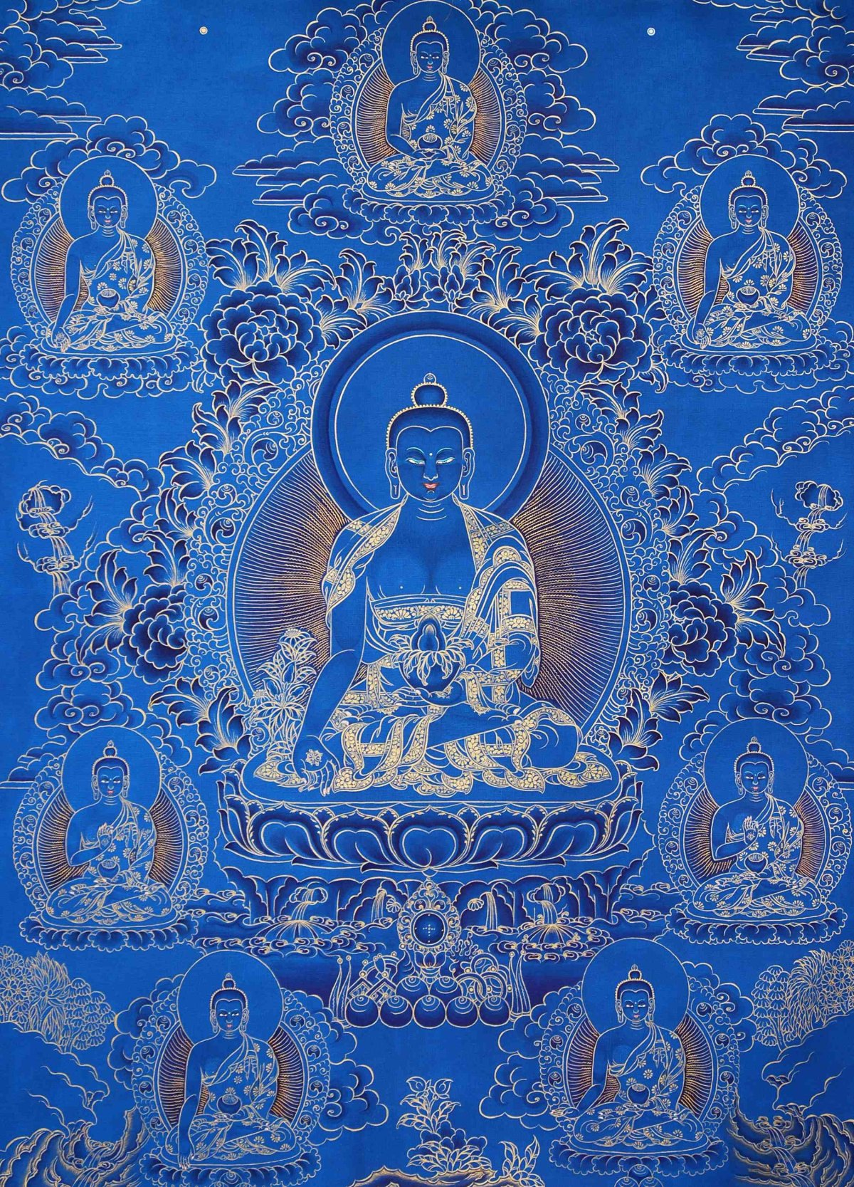 Мантра синего Будды