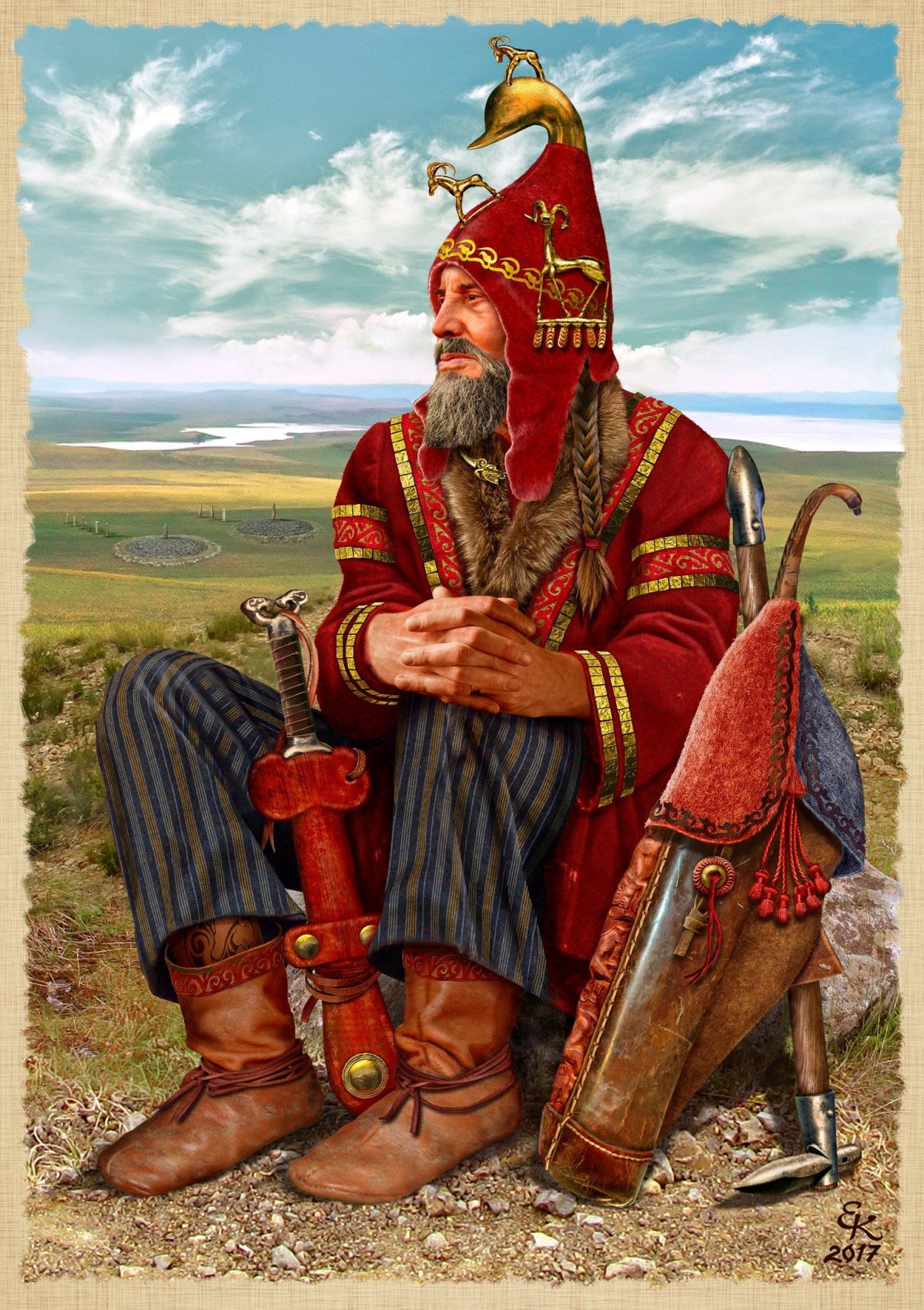 Скифы в живописи