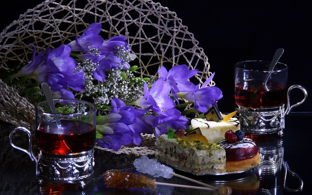 Добрый вечер цветы женщине