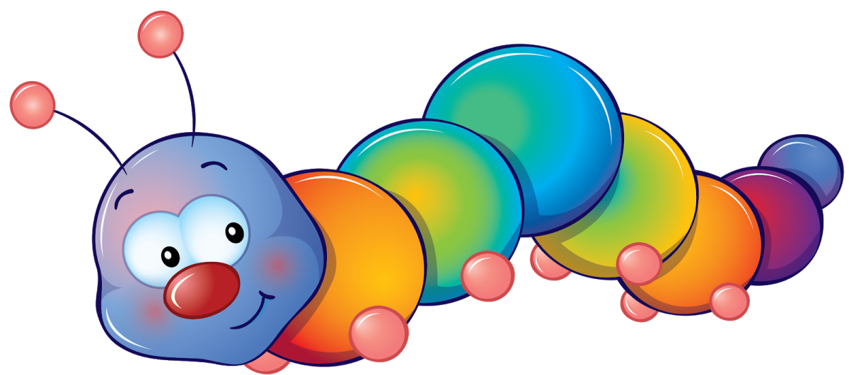 Мордочка гусеницы