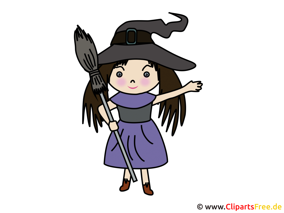 Добрая ведьмочка из мультика