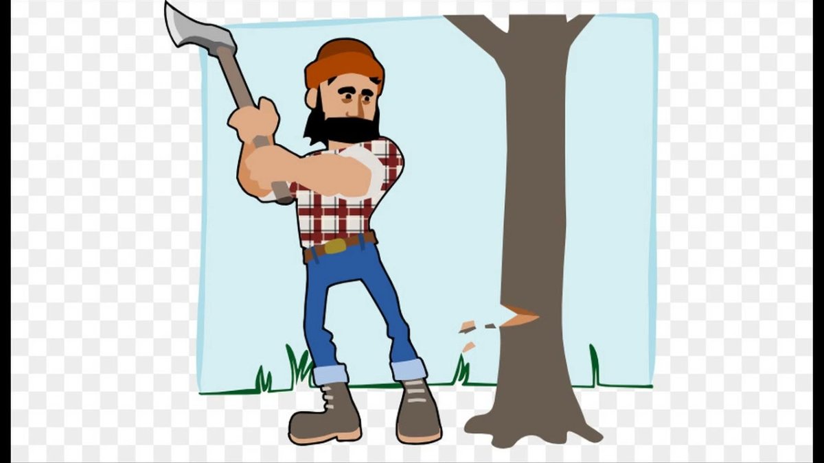 Лесоруб для детей