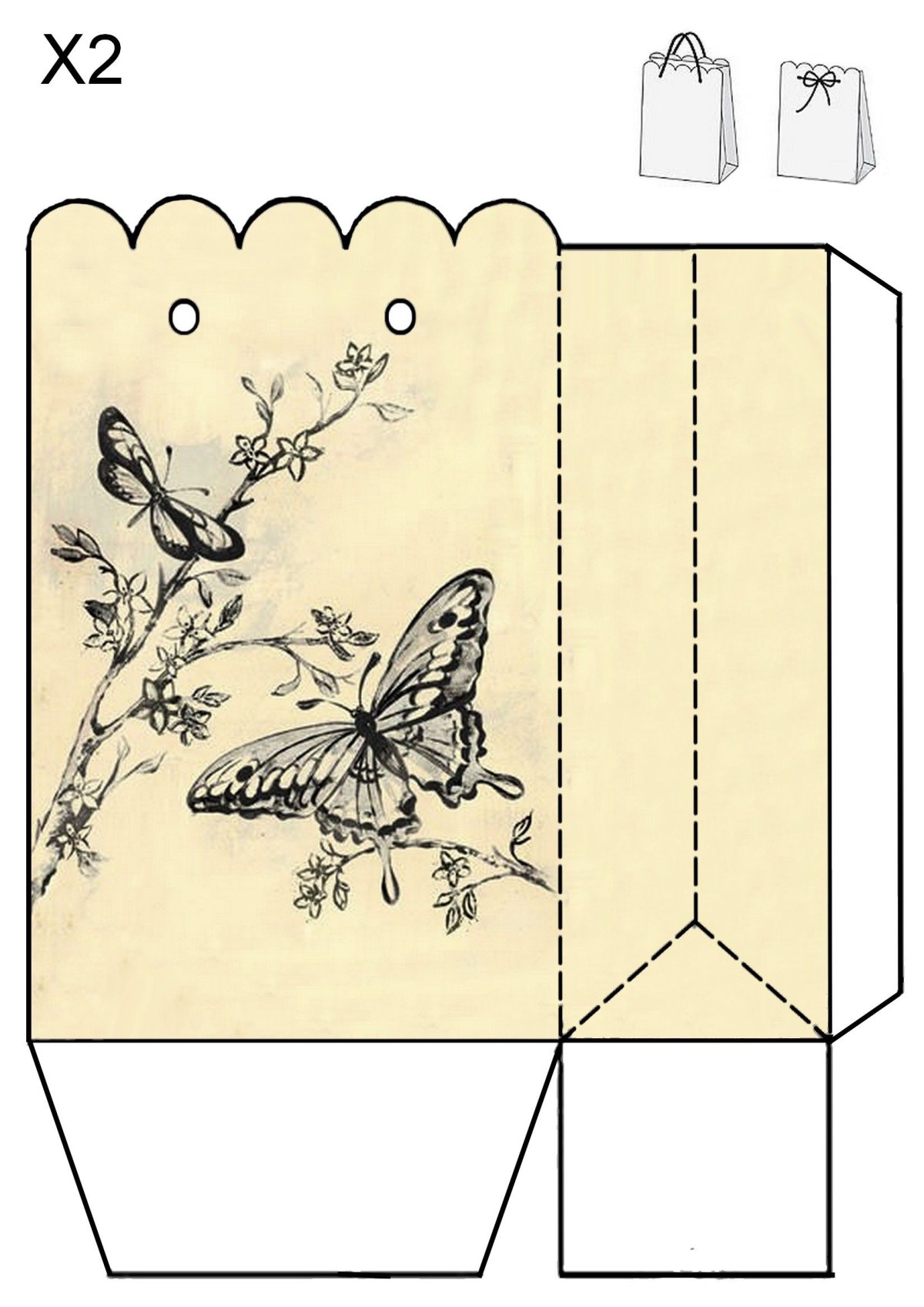 Трафареты в коробочке