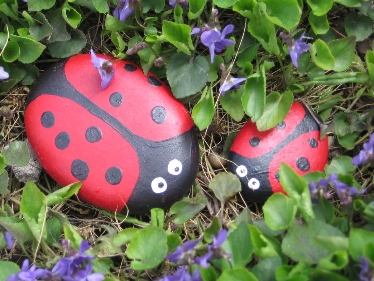 Поделка Божья коровка