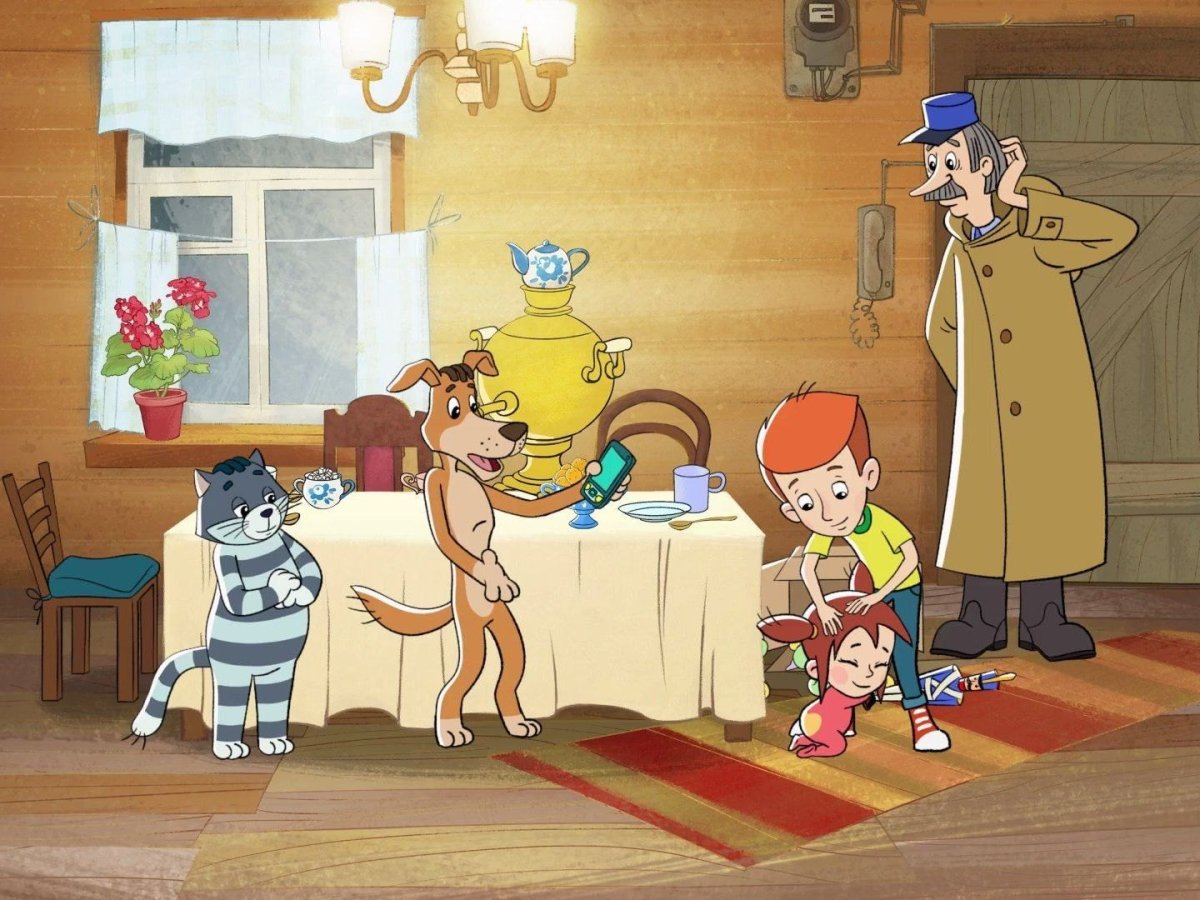 Простоквашино герои