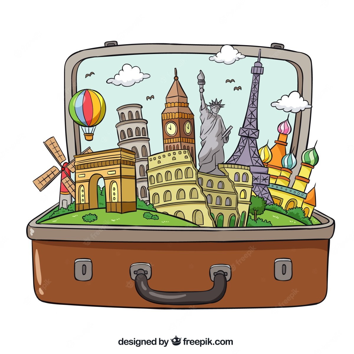 Рисовать путешествие