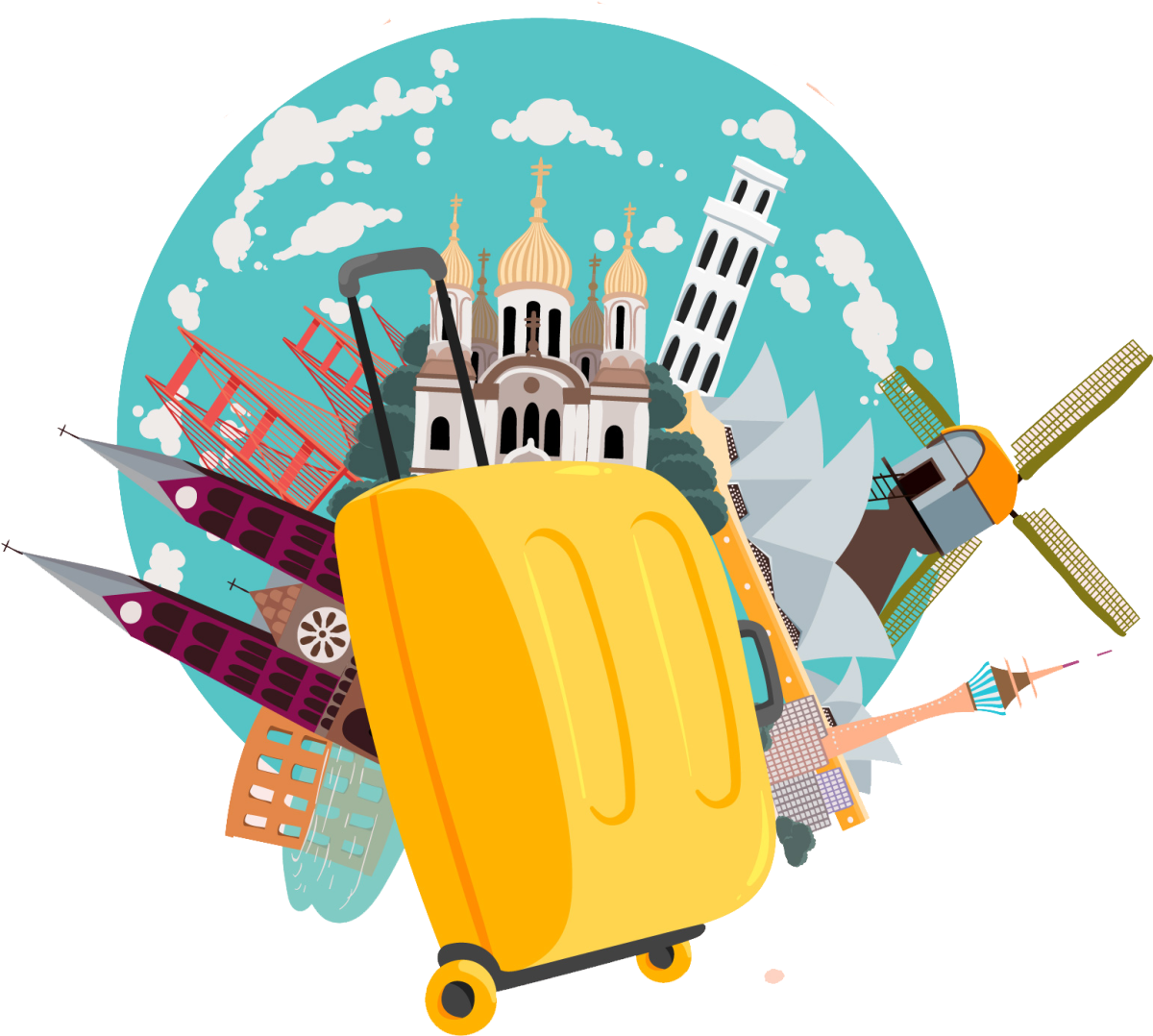 Эмблема путешествий