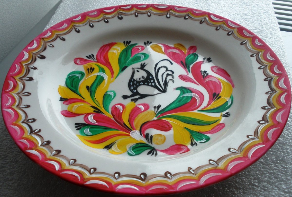 Северодвинская роспись ракульская