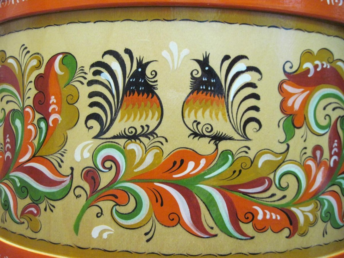 Ракульская роспись кувшин