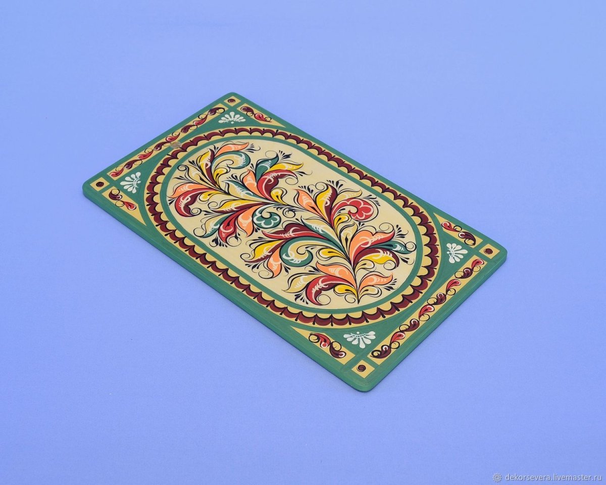 Ракульская роспись лопатка