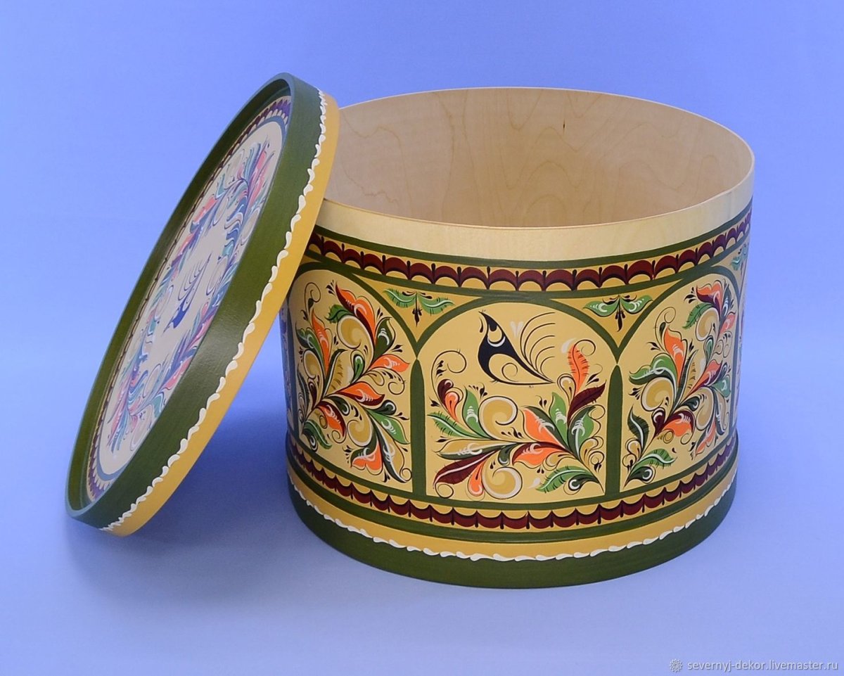 Вологодская ракульская роспись