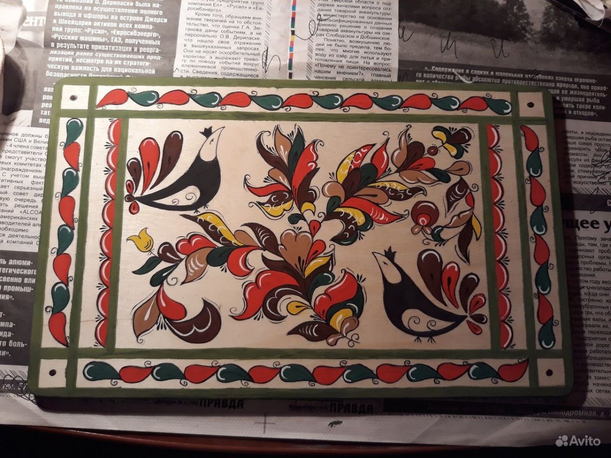 Зиновьева ракульская роспись