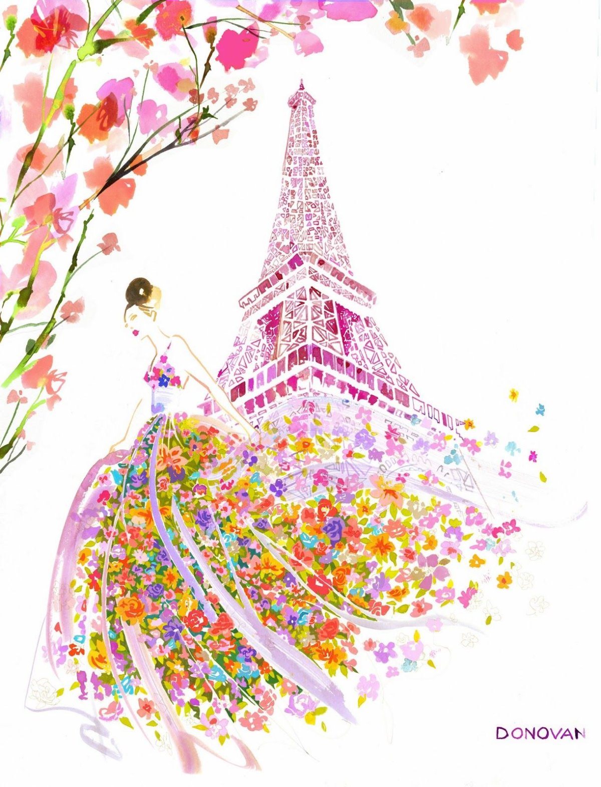 Раскраска эльфелева башня