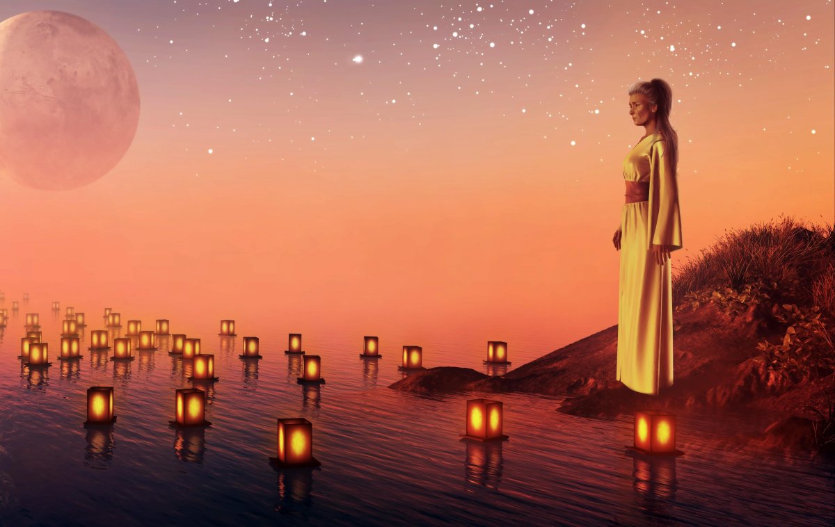 Фон эзотерика красивый